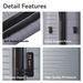 Luggage Set 3 Piece, PP Hardshell Carry On Suitcase With Spinner Wheels & TSA Lock, Lightweight Suitcases For Business, Trip, (20"/24"/28"), Gray_maomaolike.com