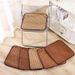 【 1316 People's Collection 】 Summer Rattan Mat, Office Non Slip Breathable Cool Car Student Chair Cushion, Stool_maomaolike.com