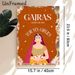 Gajras Indian Bridal Painting Poster, Vibrant Traditional Indian Bridal Illustration Poster, Warm Festive Design Ideal For Wedding Events And Bridal_maomaolike.com