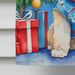 Maltipoo Christmas Reindeer House Flag Large Porch Sleeve Pole Decorative Outside Yard Banner Artwork Wall Hanging, Polyester, House Size, Multicolor_maomaolike.com