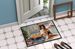 Cocker Spaniel Christmas Cookies Doormat Front Door Mat Indoor Outdoor Rugs For Entryway, Non Slip Washable Low Pile, 24H X 36W_maomaolike.com