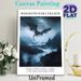 Basgiath War College Dragon Painting Poster, Moody Dark Fantasy Scene With Lightning & Misty Mountains Poster, Atmospheric Literary-inspired Decor_maomaolike.com