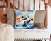 Pelican Soaring Throw Pillow Machine Washable, Indoor Outdoor Decorative Pillow For Couch, Bed Or Patio, 14Hx14W_maomaolike.com