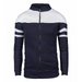 Men's Clothing new style, men's casual jackets, color matching fleece sweatshirts J02_maomaolike.com