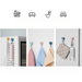 Super Adhesive No Trace Sticky Strong Storage Rack Creative Kitchen Bathroom Dormitory Self-Adhesive Hooks_maomaolike.com