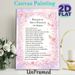 Prayer Of Saint Francis Of Assisi Painting Poster, Soft Watercolor Floral & Butterfly Framed Poster, Inspirational Religious Prayer Print, Ideal For_maomaolike.com