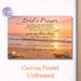 Lord's Prayer Painting Poster, Serene Sunset Beach Scene Poster, Soothing Spiritual Message Decor Ideal For Home, Prayer Room And Living Room_maomaolike.com