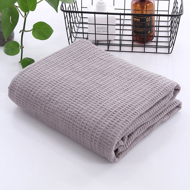 Waffle Pure Cotton Towel Blanket_maomaolike.com