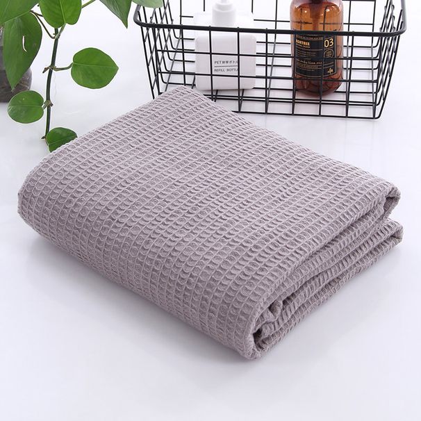 Waffle Pure Cotton Towel Blanket_maomaolike.com