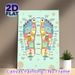 Foot Reflexology Painting Poster, Colorful Labeled Foot Acupressure Chart Poster, Clear Reflex Zone Reference, Suitable For Wellness Studios, Massage_maomaolike.com
