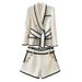 Women's Clothing tweed waist slimming foreign trade supply women's suit shorts suit in stock_maomaolike.com