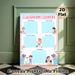 Classroom Cleaners Schedule Painting Poster, Cute Cartoon Style Poster, Weekly Cleaning Duty Chart To Organize Classroom Cleaning Tasks, Ideal For_maomaolike.com