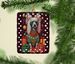 Chinese Crested Holiday Christmas Porcelain Ornament Christmas Tree Hanging Decorations For Home Christmas Holiday, Rectangle, Gift, Multicolor_maomaolike.com