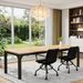 Extra Long Computer Desk, Rectangle Executive Desk Conference Table_maomaolike.com
