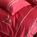 Celebration High Precision Red Pure Bed Sheet And Duvet Cover 120s Long Staple Wedding Four-Piece Set All Cotton Dowry_maomaolike.com