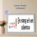 Orderly Classroom Conduct Guidance Painting Poster, Cute Cartoon Teacher & Students Scene Poster, Reminds To Line Up Quietly, Ideal For Classroom_maomaolike.com