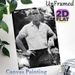 Golf Legend Portrait Painting Poster, Vintage Monochrome Style Poster, Timeless Golf-themed Artwork, Suitable For Home Office, Golf Enthusiast Spaces_maomaolike.com