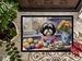 Decorating Easter Shih Tzu Doormat Front Door Mat Indoor Outdoor Rugs For Entryway, Non Slip Washable Low Pile, 24H X 36W_maomaolike.com