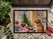 Golden Retriever Christmas Cookies Doormat Front Door Mat Indoor Outdoor Rugs For Entryway, Non Slip Washable Low Pile, 24H X 36W_maomaolike.com