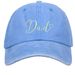 Unisex Washed cotton Embroidery Dad Alphabet baseball hat Father's Day gift hat Hip Hop hat_maomaolike.com