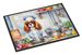Cavalier Spaniel The Chef Doormat Front Door Mat Indoor Outdoor Rugs For Entryway, Non Slip Washable Low Pile, 24H X 36W_maomaolike.com