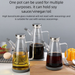 Household Borosilicate Glass Pot Kitchen Large Capacity Food Grade Oil Jar Soy Sauce Vinegar Seasoning Bottle High_maomaolike.com