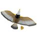 1xBird Hanging Eagle Owl Repellent Scarer Emulation Flying Hawk Bird Garden Scarecrow Yard Outdoor Pest Control_maomaolike.com