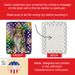 Sheltie King Of Mardi Gras Porcelain Ornament Christmas Tree Hanging Decorations For Home Christmas Holiday, Rectangle, Gift, Multicolor_maomaolike.com