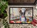 Boston Terrier The Chef Doormat Front Door Mat Indoor Outdoor Rugs For Entryway, Non Slip Washable Low Pile, 24H X 36W_maomaolike.com