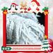 8ft PVC Flocked Tree
(memory Wire+power Pole)_maomaolike.com