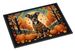 Miniature Pinscher Fall Doormat Front Door Mat Indoor Outdoor Rugs For Entryway, Non Slip Washable Low Pile, 24H X 36W_maomaolike.com