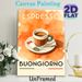 Espresso Themed Painting Poster, Warm Watercolor-style Coffee Cup Scene Poster, Charming Morning-inspired Decor Ideal For Cafes And Kitchen Walls_maomaolike.com