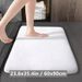 Water Absorbent Dirt Resistant Anti-Slip Mat Solid Color Coral Fleece Foot Mat Bathroom Floor Mat Bathroom Door Mat Home Decor Deko Arredamento_maomaolike.com