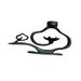 Creative Cloud Pattern Holder For Indoor Vertical Backflow Burner Copper Plated Sandalwood Tower Incense Stand Tea Ceremony Home D_maomaolike.com