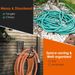 2Pack Heavy Duty Garden Hose Holder Stainless Steel Hose Hook Metal Hose Rack Reel Organizer For Water Hose Extension Cords_maomaolike.com