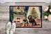 Otterhound Cozy Christmas Doormat Front Door Mat Indoor Outdoor Rugs For Entryway, Non Slip Washable Low Pile, 24H X 36W_maomaolike.com