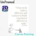 Inspirational Quote & Chimpanzee Painting Poster, Minimalist Monochrome Sketch Poster, Uplifting Motivational Message, Suitable For Home Office And_maomaolike.com