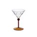 Creative Fresh Colorful Polka Dot Red Home Use Tall Cocktail Champagne Glass Vintage Sweet Wine Cup_maomaolike.com