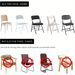 White Folding Chair Covers - 20 Elastic Chair Covers For Wedding Banquet Decoration (white, 20)_maomaolike.com