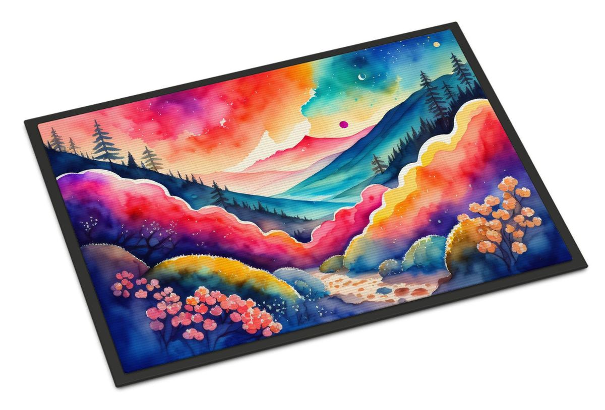 Brunia In Color Doormat Front Door Mat Indoor Outdoor Rugs For Entryway, Non Slip Washable Low Pile, 24H X 36W_maomaolike.com