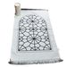 Home Textile New White Square Woven Blanket Rosary Exquisite Souvenir Prayer Mat Portable Foldable Blanket_maomaolike.com