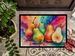 Colorful Pears Doormat Front Door Mat Indoor Outdoor Rugs For Entryway, Non Slip Washable Low Pile, 24H X 36W_maomaolike.com