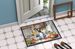 Weimaraner The Chef Doormat Front Door Mat Indoor Outdoor Rugs For Entryway, Non Slip Washable Low Pile, 24H X 36W_maomaolike.com