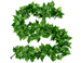 Cross-Border Exclusive Artificial Grape Fake Flower Vine Plant Pipe Ceiling Decoration Plastic Green Radish Leaves_maomaolike.com