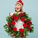 12Pcs Mini Christmas Ornament 2.1in Foam Red Ball Ornament Pendants Xmas Tree Hanging Decorations For Holiday Party Supplies_maomaolike.com