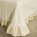 A-Class Wrinkled Yarn Tatami Sheet Princess Style Thickened Quilted Bed Cover Three-Piece Set 2025 New Model All-Season Universal_maomaolike.com