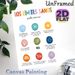 Healthy Boundaries Painting Poster, Soft Watercolor Pastel Icon & Spanish Phrase Poster, Guides Building Respectful Personal Boundaries, Ideal For_maomaolike.com
