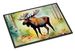 Moose Doormat Front Door Mat Indoor Outdoor Rugs For Entryway, Non Slip Washable Low Pile, 24H X 36W_maomaolike.com