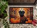 Affenpinscher Fall Doormat Front Door Mat Indoor Outdoor Rugs For Entryway, Non Slip Washable Low Pile, 24H X 36W_maomaolike.com