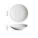 Ceramic Dinner New Deep Dish Good-looking Salad Soup High-end Sense Of Light Luxury Western Food Plate_maomaolike.com